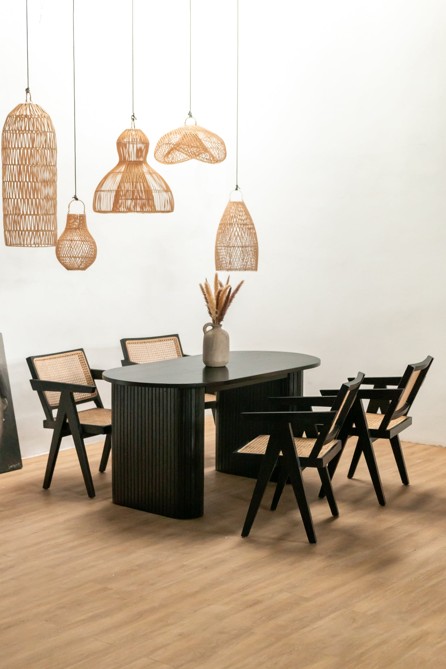 Harmony Noir Teak Dining Set