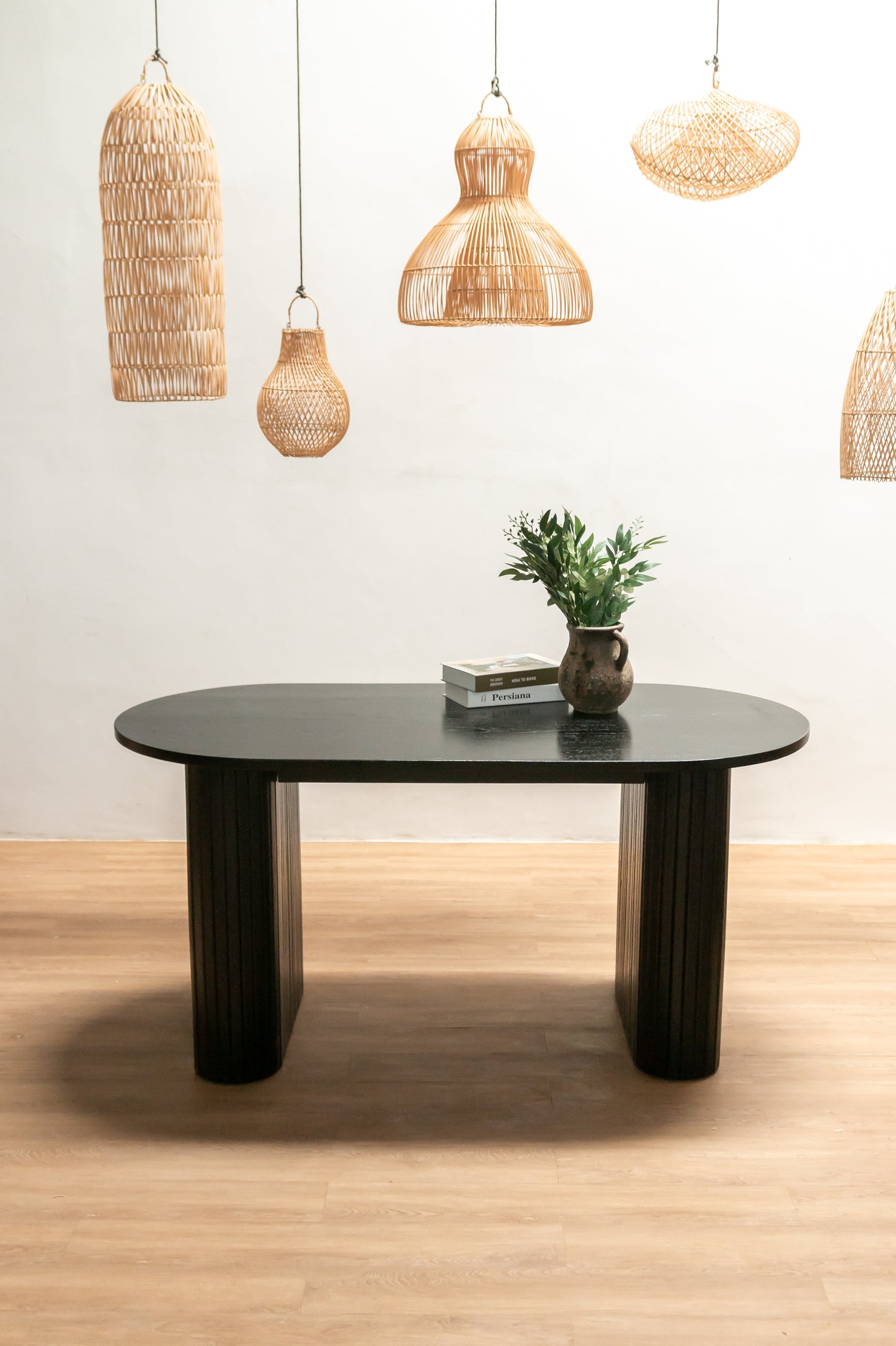 Harmony Noir Teak Table